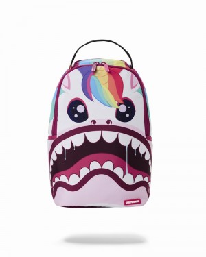 Multicolor Sprayground Unicorn Shark Mini Men's Backpacks | 985595241