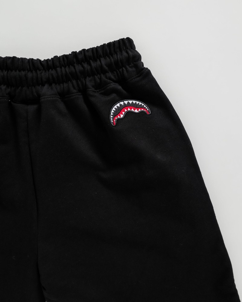 Black Sprayground Bermuda Tag Kids' Shorts | 783161311