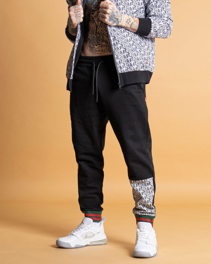 Black Sprayground Joggers Sg All Day Men\'s Pants | 555752855
