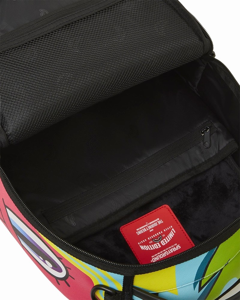 Black Sprayground Laffy Taffy Dlxvf Men's Backpacks | 633860196