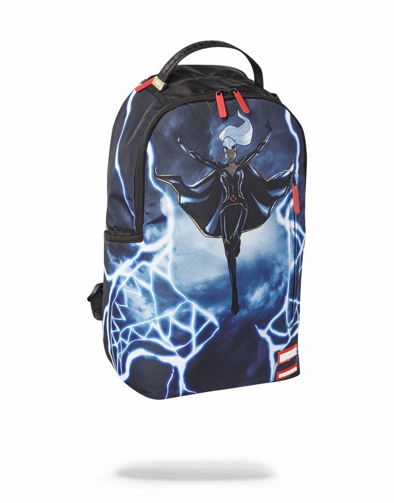 Blue Sprayground Storm Shark Men's Backpacks | 755899863