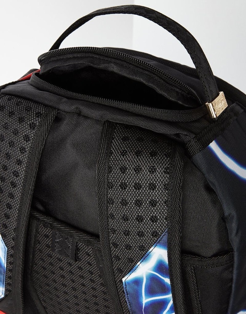 Blue Sprayground Storm Shark Men's Backpacks | 755899863