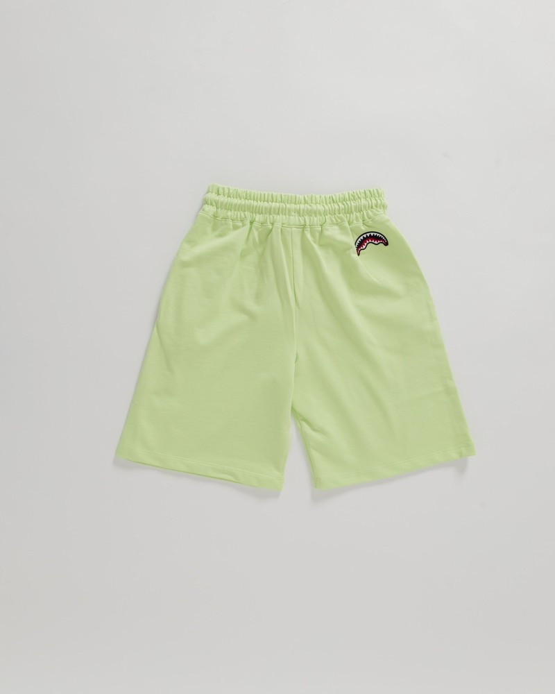 Green Sprayground Bermuda Tag Kids' Shorts | 882232722