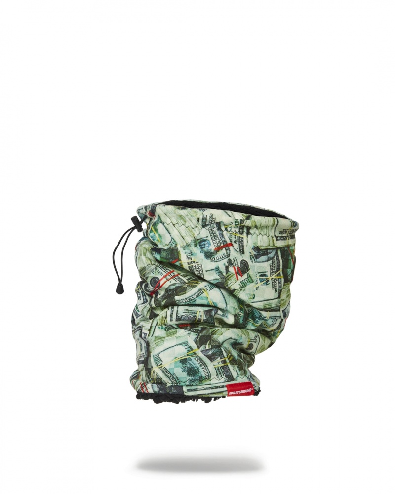 Green Sprayground Mama I Made It Women's Neck Warmer | 356724194
