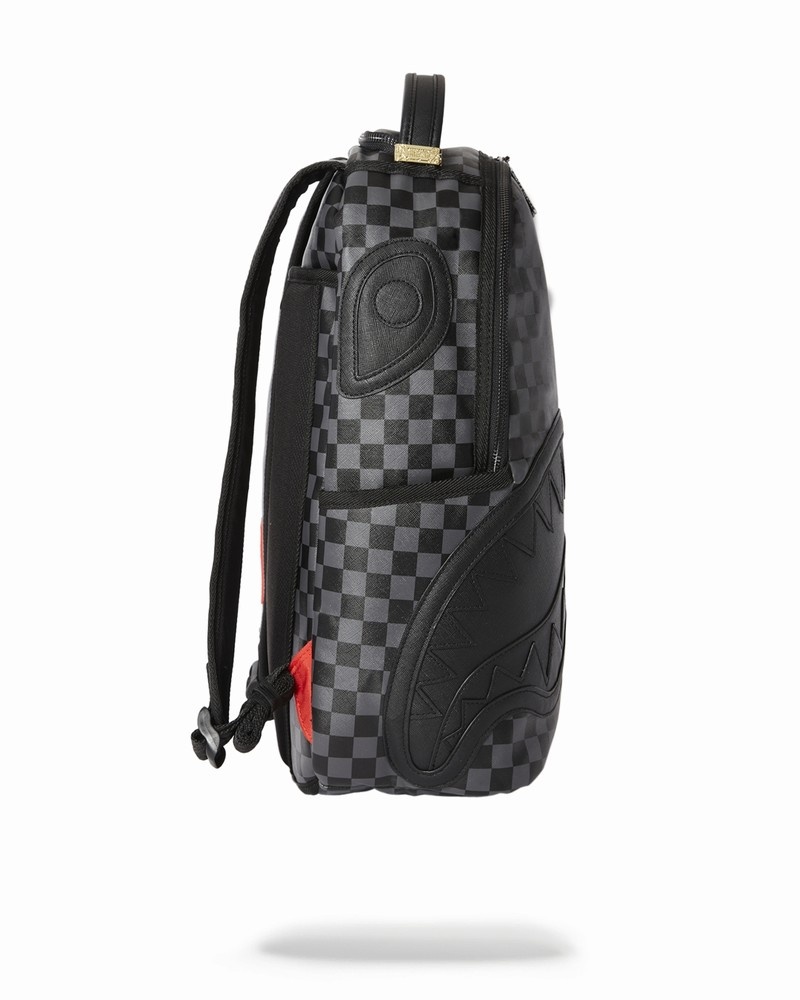 Grey Sprayground Henny Dlx Men's Backpacks | 513811658