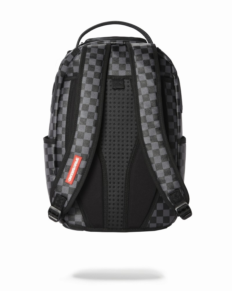 Grey Sprayground Henny Dlx Men's Backpacks | 513811658