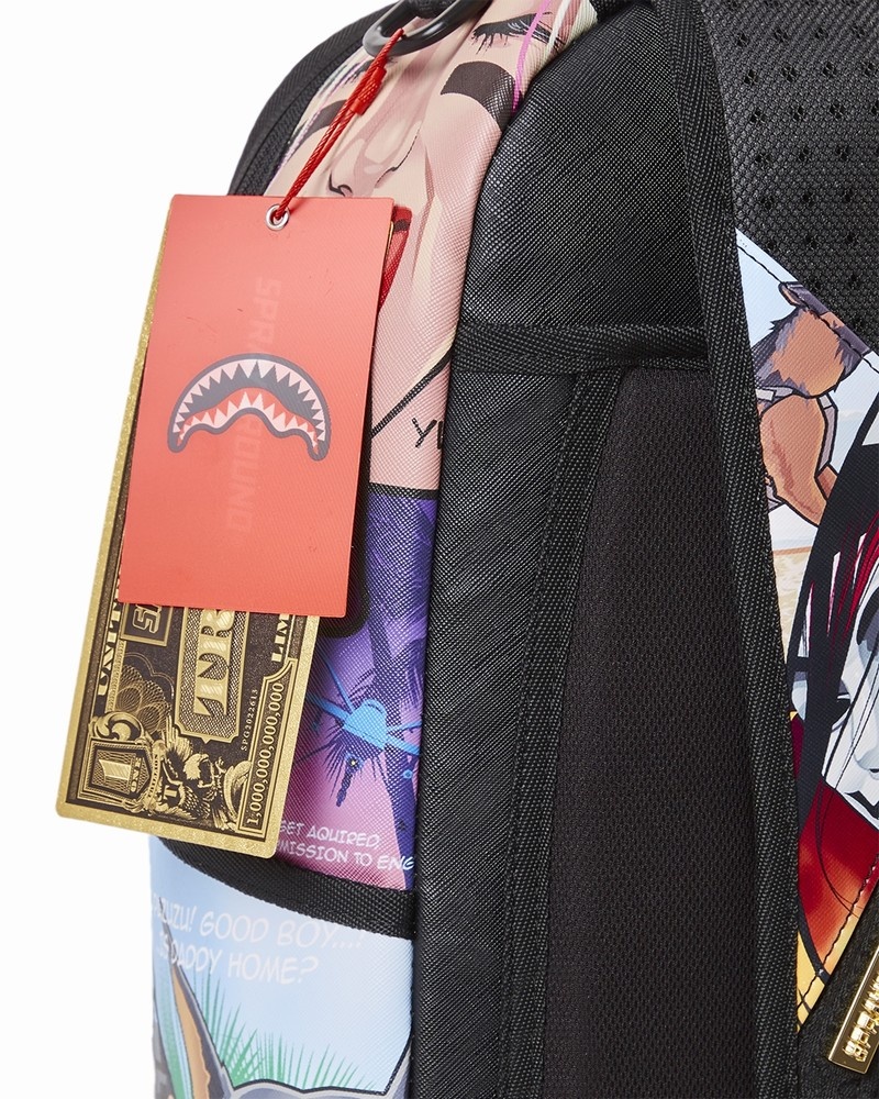 Multicolor Sprayground Everyday's A Movie Men's Backpacks | 155922649