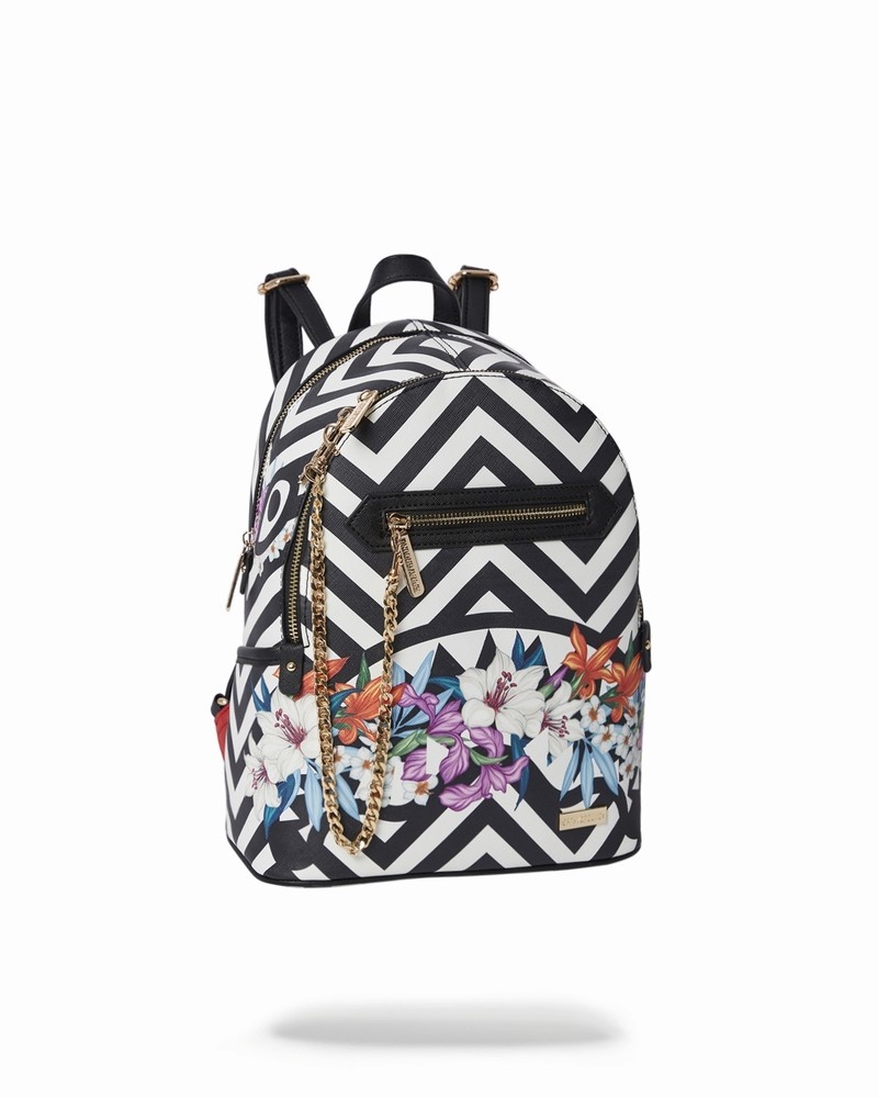 Multicolor Sprayground Glass House Savage Men's Backpacks | 628338726