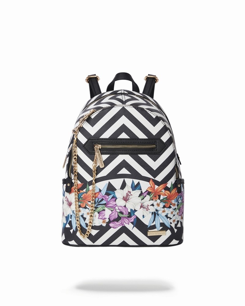 Multicolor Sprayground Glass House Savage Men\'s Backpacks | 628338726