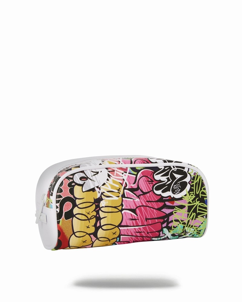 Multicolor Sprayground Half Graff Men's Pouches | 90762618