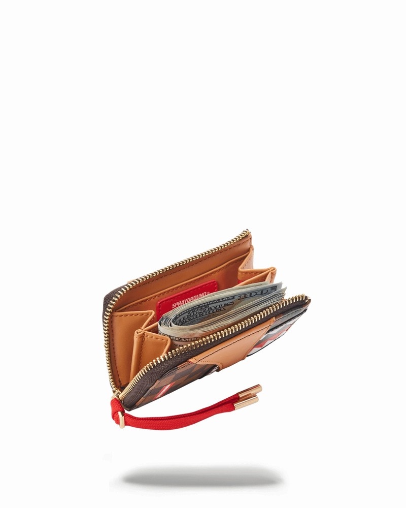 Multicolor Sprayground Henny Air To The Throne Men's Wallets | 573133976