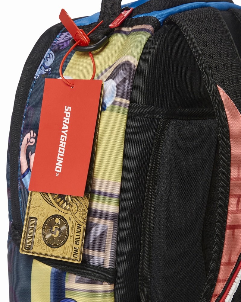 Multicolor Sprayground Hey Arnold Anniversary Men's Backpacks | 803389895