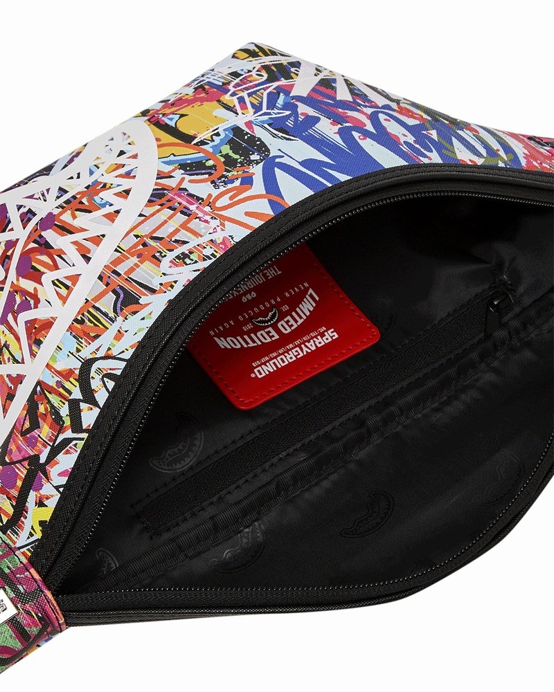 Multicolor Sprayground Les Savvy Men's Waist Bags | 432036439