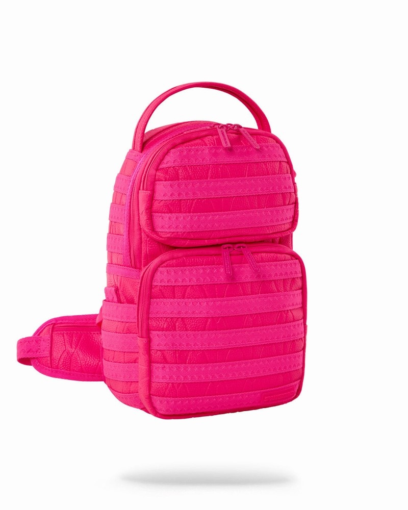 Multicolor Sprayground Lotus Trooper Men's Backpacks | 314373992