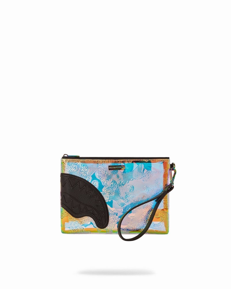 Multicolor Sprayground Magic City Men\'s Clutch Bags | 226682234