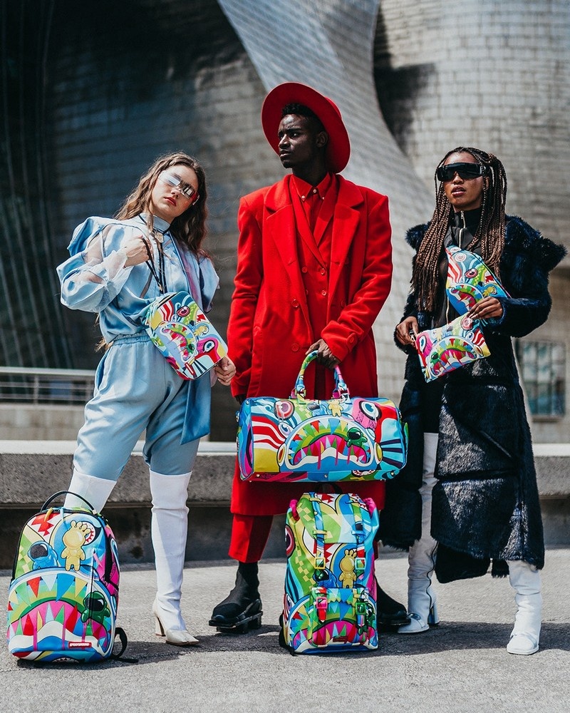 Multicolor Sprayground Mind Trip Hills Men's Backpacks | 123657600
