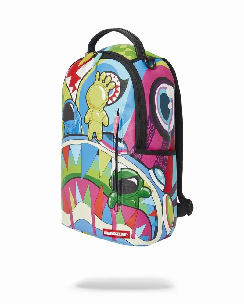 Multicolor Sprayground Mind Trip Men's Backpacks | 718717085