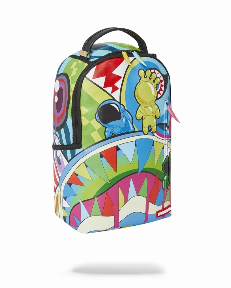 Multicolor Sprayground Mind Trip Men's Backpacks | 718717085