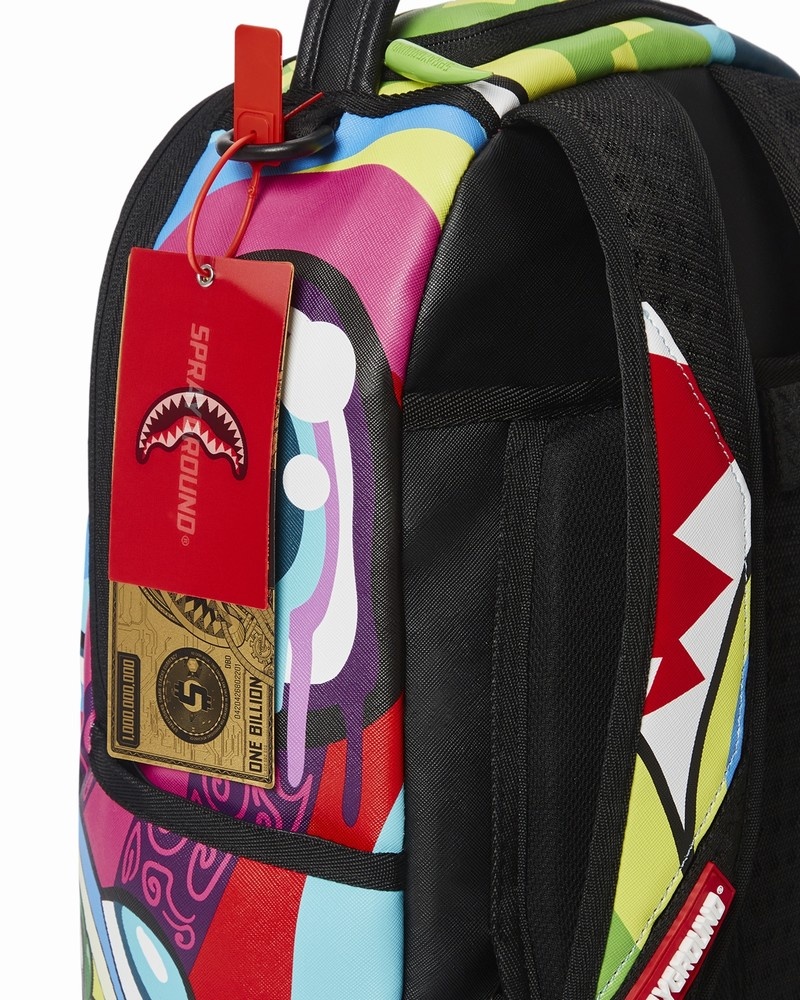 Multicolor Sprayground Mind Trip Men's Backpacks | 718717085