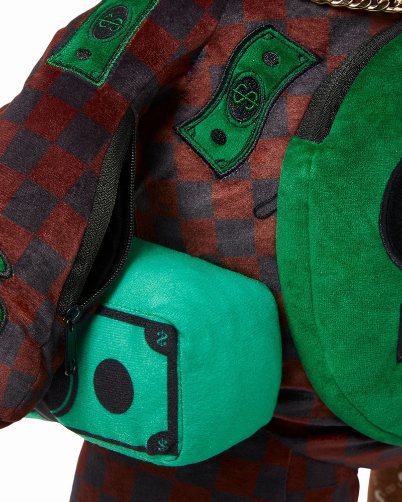 Multicolor Sprayground Money Bear Teddybear Paris Vs Florence Men's Backpacks | 530760562