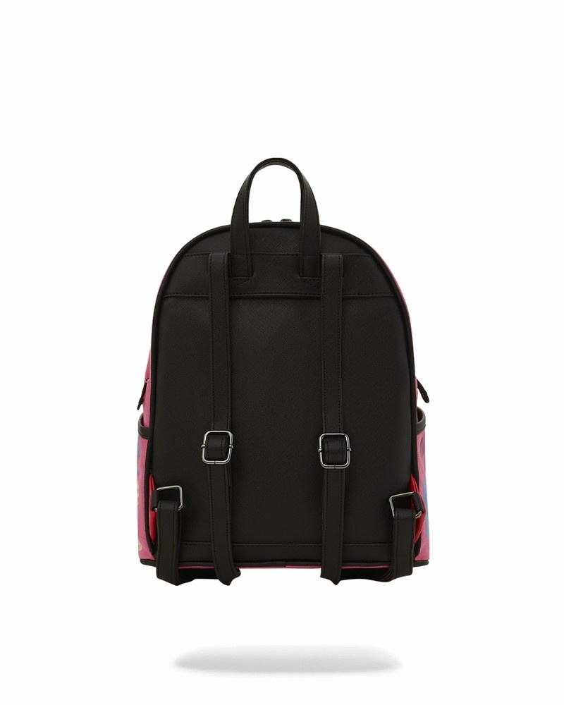 Multicolor Sprayground Psychedelic Voyage Savage Men's Backpacks | 662810177