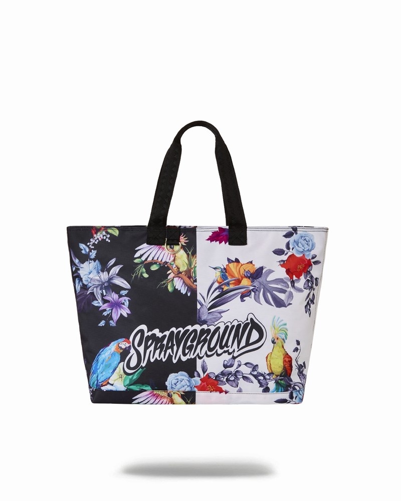 Multicolor Sprayground Shadow Flight Beach Men\'s Tote Bags | 887031800