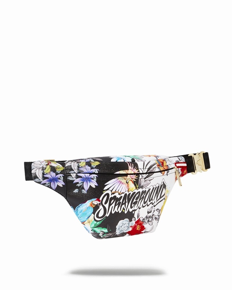 Multicolor Sprayground Shadow Flight Savvy Men's Crossbody Bags | 133264081
