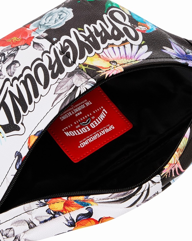 Multicolor Sprayground Shadow Flight Savvy Men's Crossbody Bags | 133264081