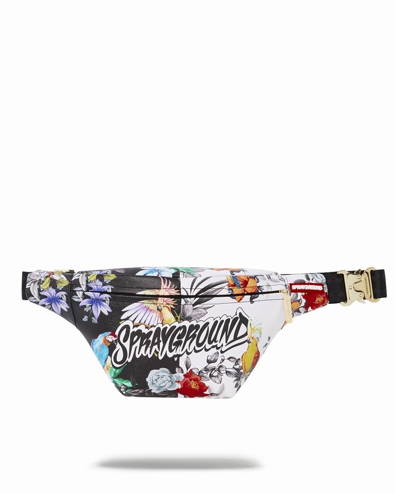 Multicolor Sprayground Shadow Flight Savvy Men\'s Crossbody Bags | 133264081