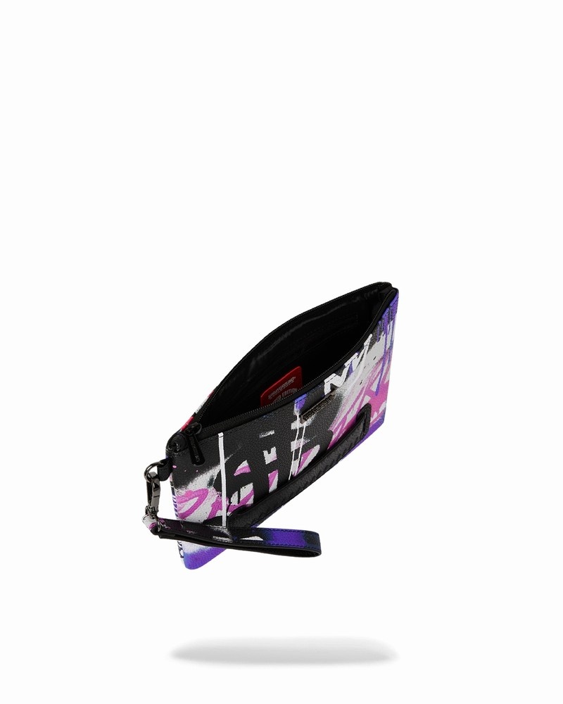 Multicolor Sprayground Shark Atelier Crossover Men's Clutch Bags | 616828983