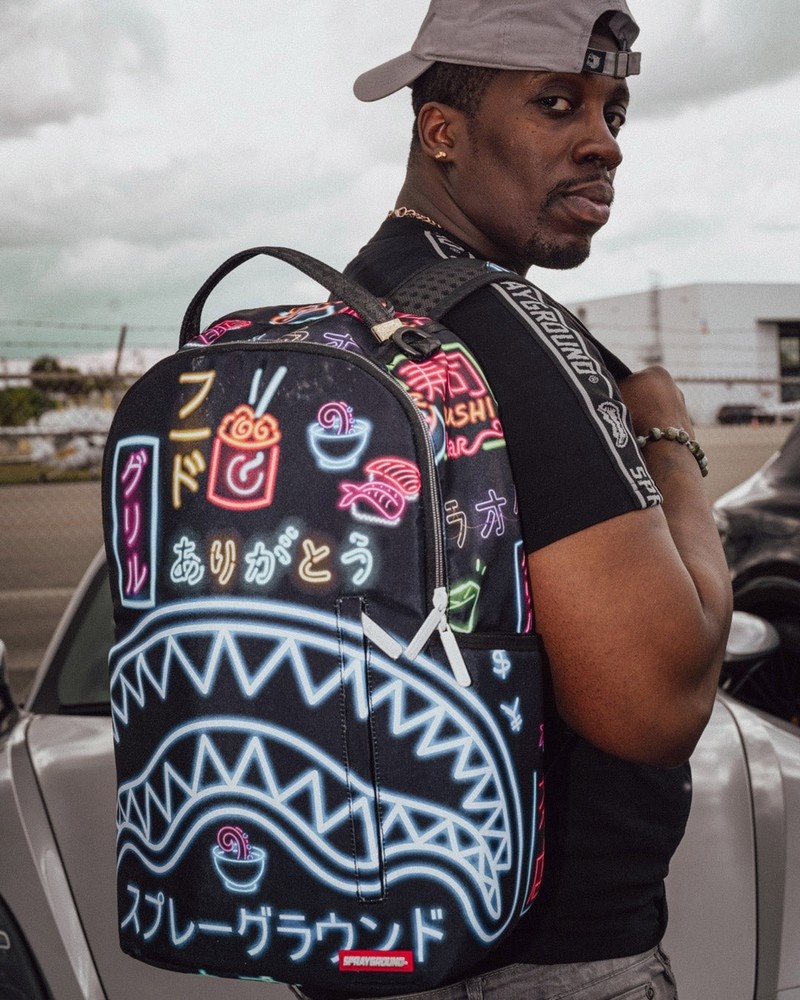 Multicolor Sprayground Shinjuku City スプレーグラウンド Men's Backpacks | 405946331