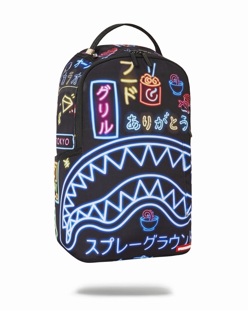 Multicolor Sprayground Shinjuku City スプレーグラウンド Men's Backpacks | 405946331