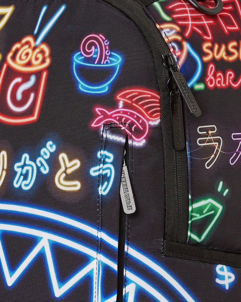 Multicolor Sprayground Shinjuku City スプレーグラウンド Men's Backpacks | 405946331