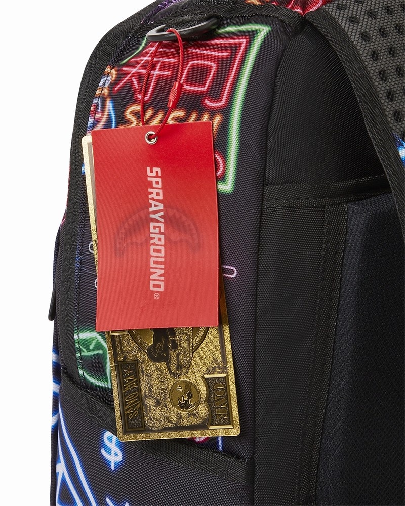 Multicolor Sprayground Shinjuku City スプレーグラウンド Men's Backpacks | 405946331