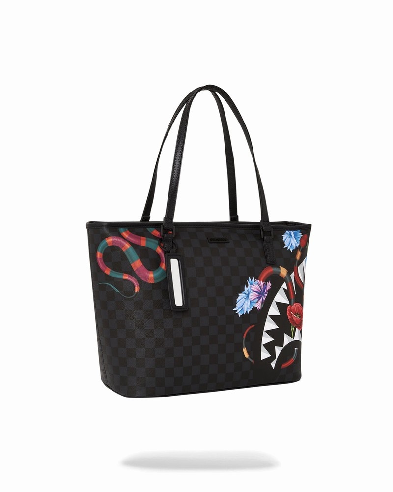 Multicolor Sprayground Snakes On A Men's Tote Bags | 218789742