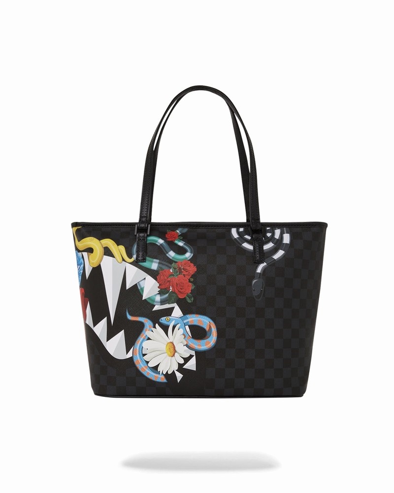 Multicolor Sprayground Snakes On A Men's Tote Bags | 218789742