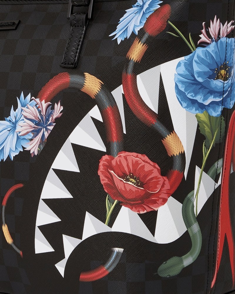 Multicolor Sprayground Snakes On A Men's Tote Bags | 218789742