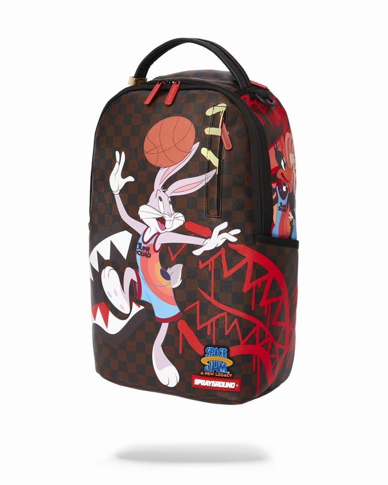 Multicolor Sprayground Space Jam Space Dunk Men's Backpacks | 285116765