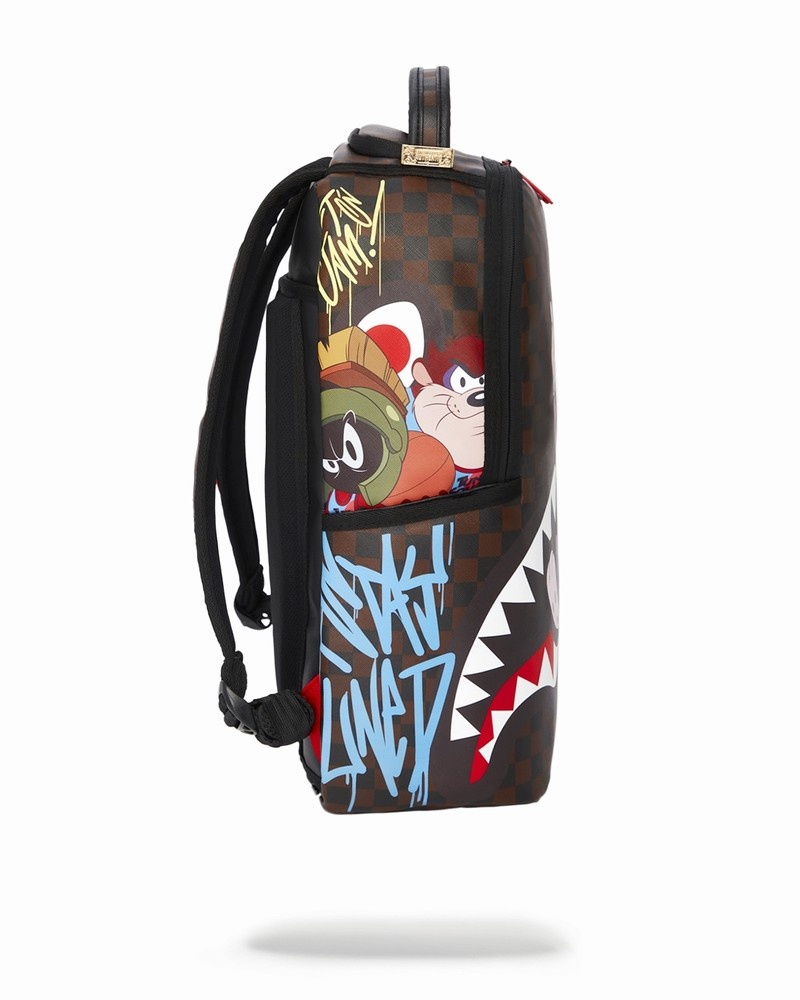 Multicolor Sprayground Space Jam Space Dunk Men's Backpacks | 285116765