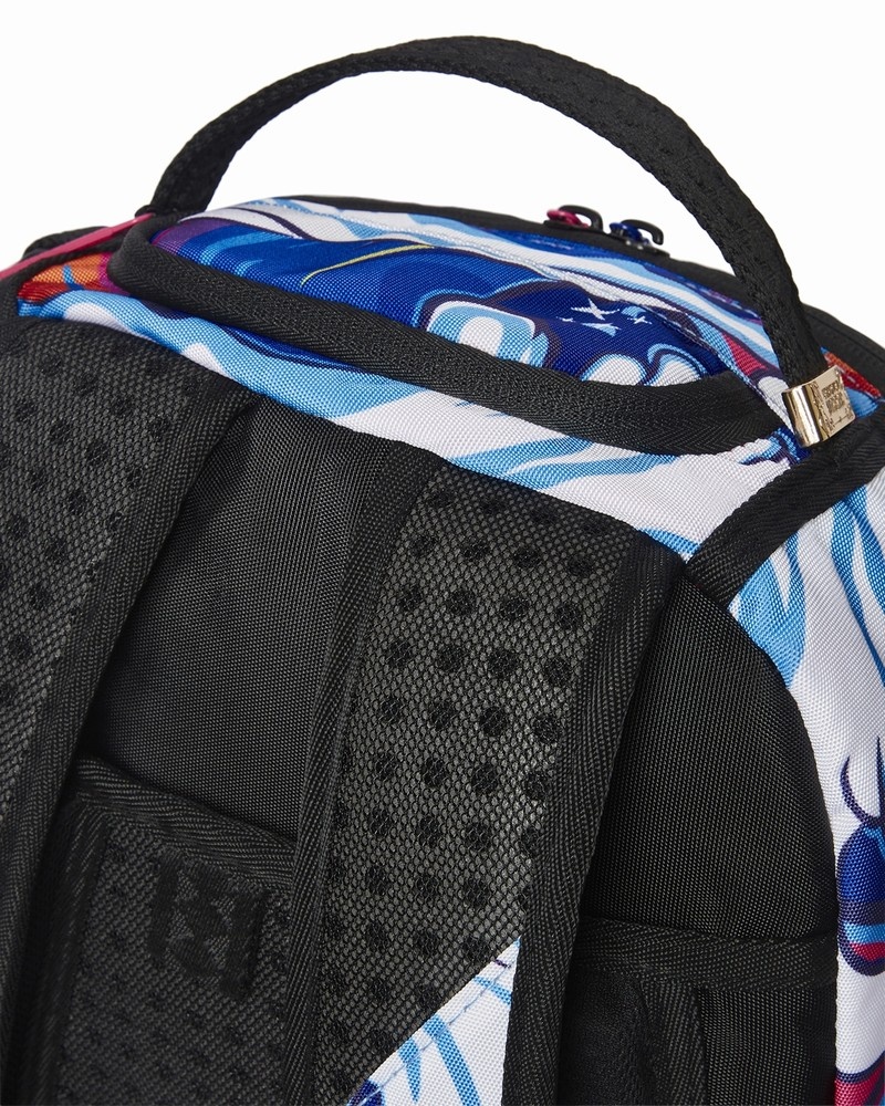 Multicolor Sprayground Tsunami Lover Men's Backpacks | 482621487