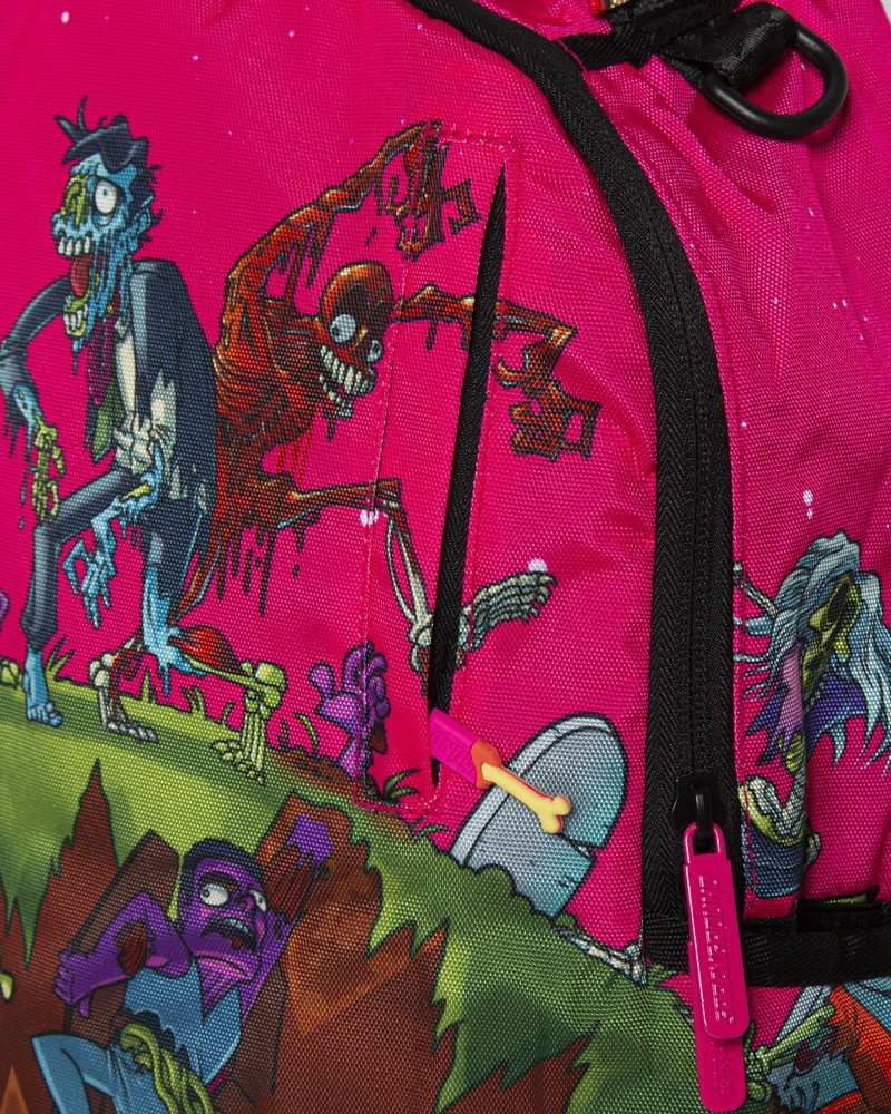 Multicolor Sprayground Zombies Coming Out Of Earth Men's Backpacks | 551388027
