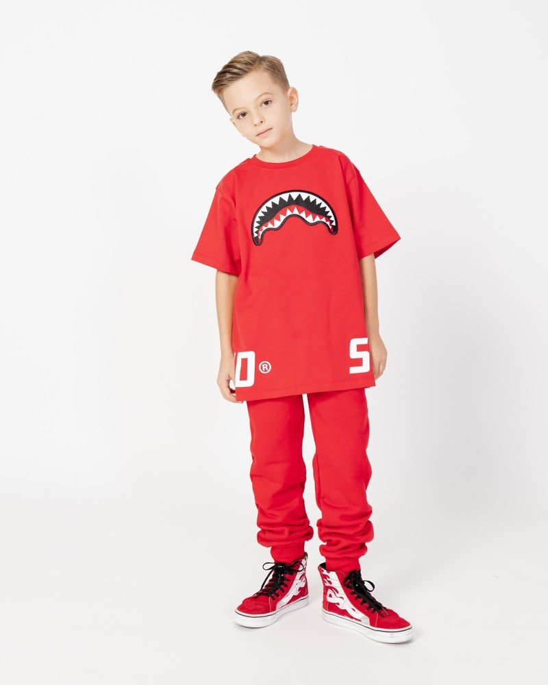 Red Sprayground Basic Kids' Joggers | 203626735