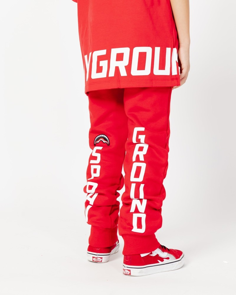Red Sprayground Basic Kids\' Joggers | 203626735