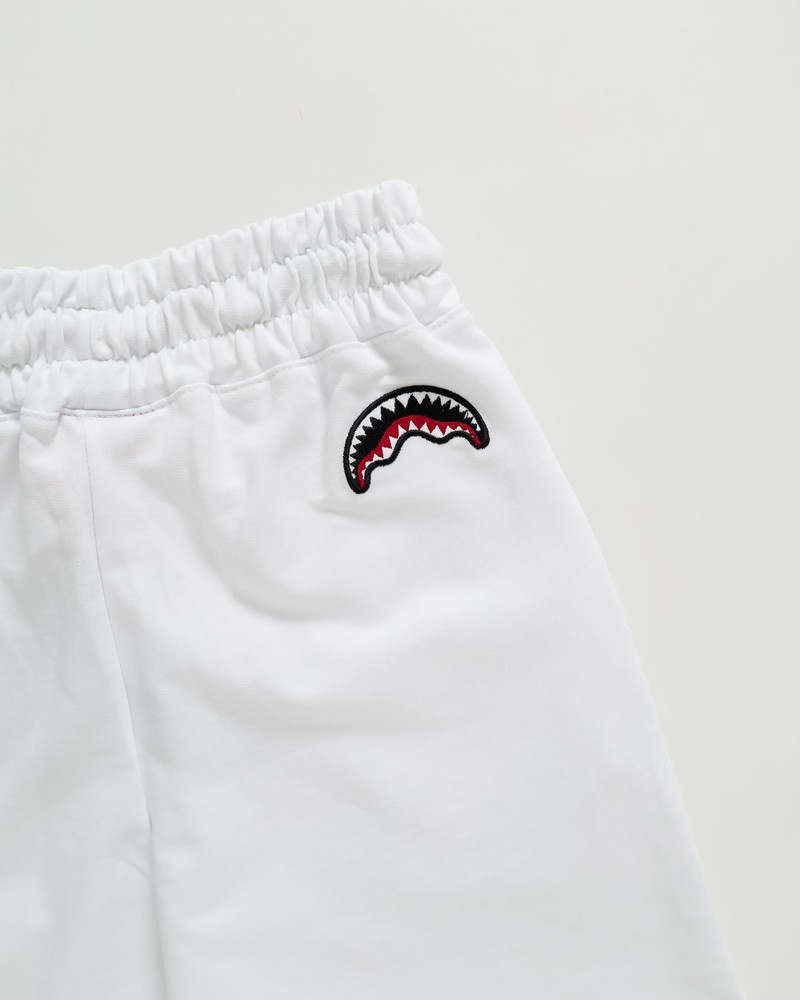 White Sprayground Bermuda Tag Kids' Shorts | 188934540