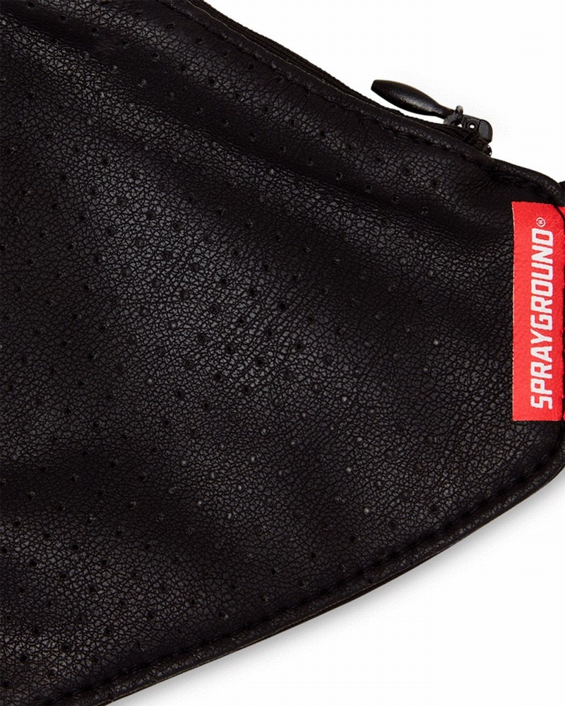 White Sprayground Fixed Filter Damage Control Pvc Fashion Men's Face Masks | 886886639