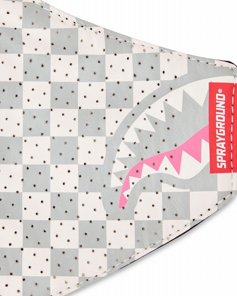 White Sprayground Fixed Filter Rose All Day Pvc Fashion Women's Face Masks | 611625272