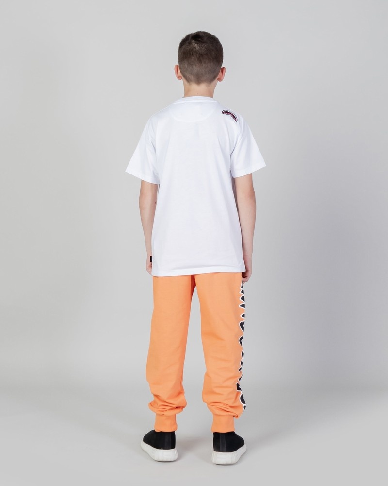 White Sprayground Invaders Kids' T Shirts | 762862950